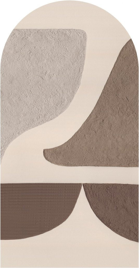 Fototapeta w kształcie łuku - Geometryczna kompozycja TapetaLukGuido