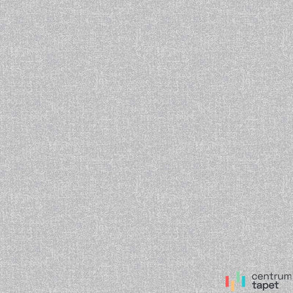 Szara tapeta ICH Wallpaper 1008-3 – jasna, gołębia szarość z gęstym białym melanżem, zbliżenie wzoru