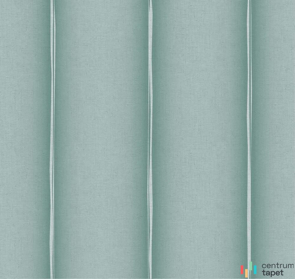 Turkus z jasnym pionowym rytmem Deco stripes 1056-4