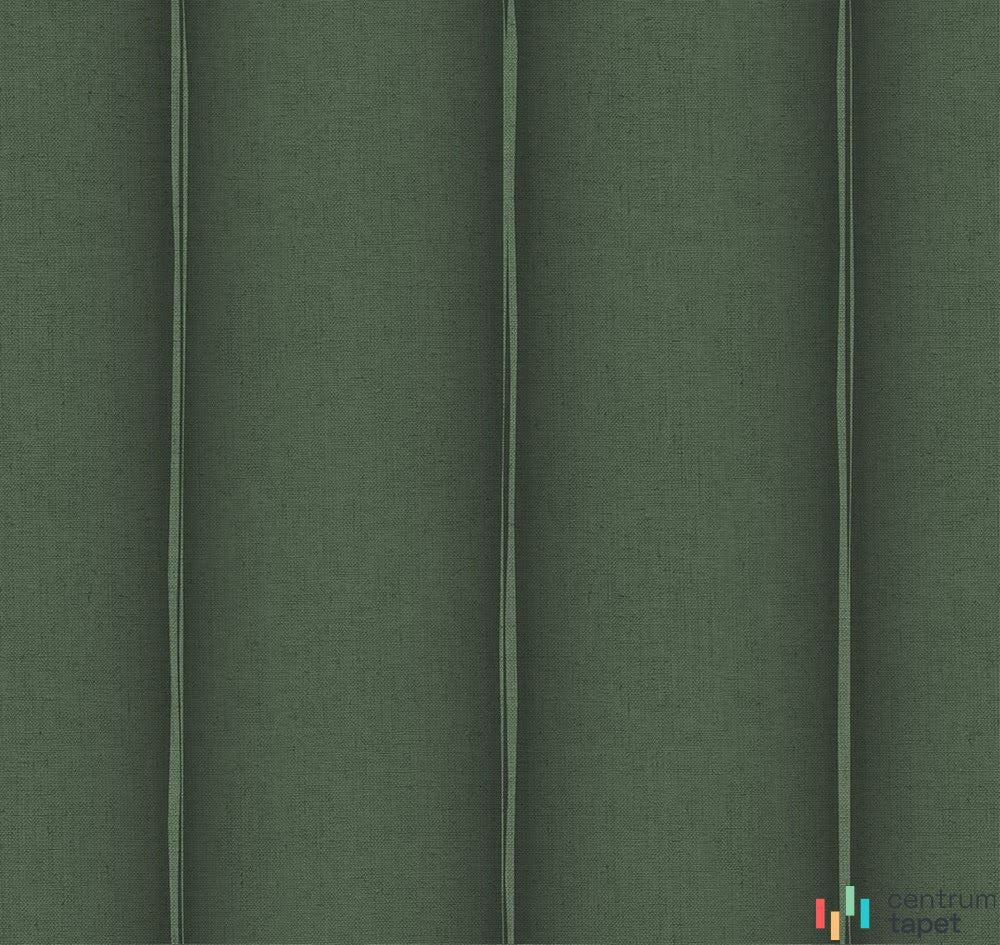 Ciemniejsza zieleń z jasnymi pionami Deco stripes 1056-7