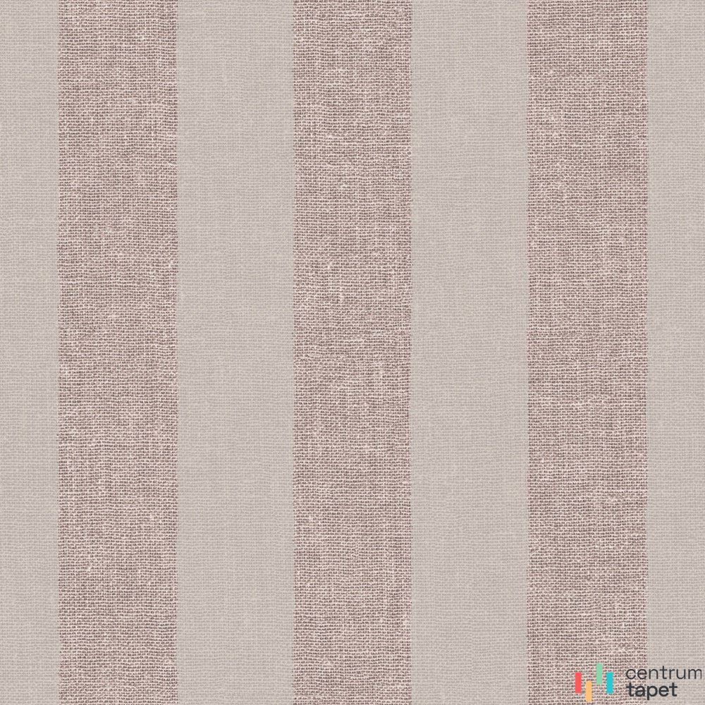 Stonowane szaroróżowe pasy Deco stripes 113-3