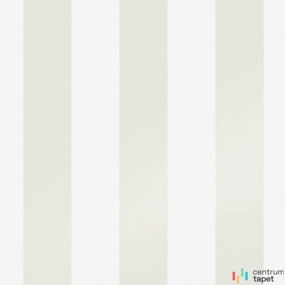 Laura Ashley 113336 – szerokie pionowe pasy w białej i srebrnej palecie