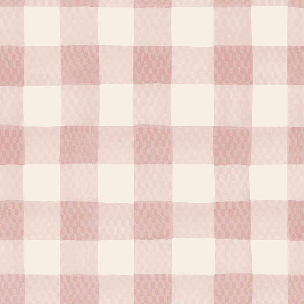 Duża biała i jasnoróżowa kratka Cath Kidston 125515