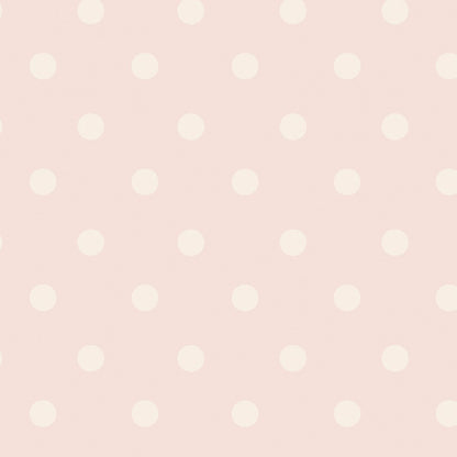 Regularne jasne kropki na pastelowym różowym tle Cath Kidston 125520
