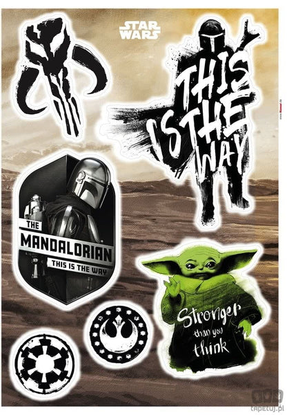 Naklejki ścienne Mandalorian Legend 14068h 14068h