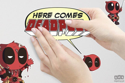 Naklejki ścienne Deadpool Cute 14072h 14072h