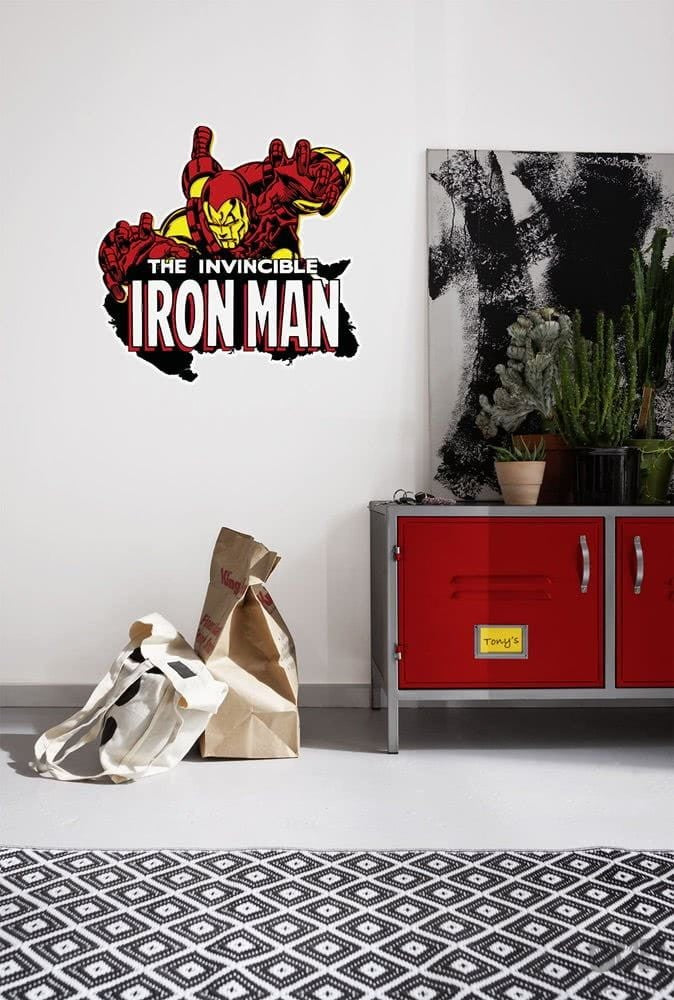 Naklejka ścienna Iron Man Comic Classic 14073h 14073h