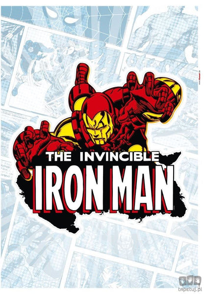 Naklejka ścienna Iron Man Comic Classic 14073h 14073h