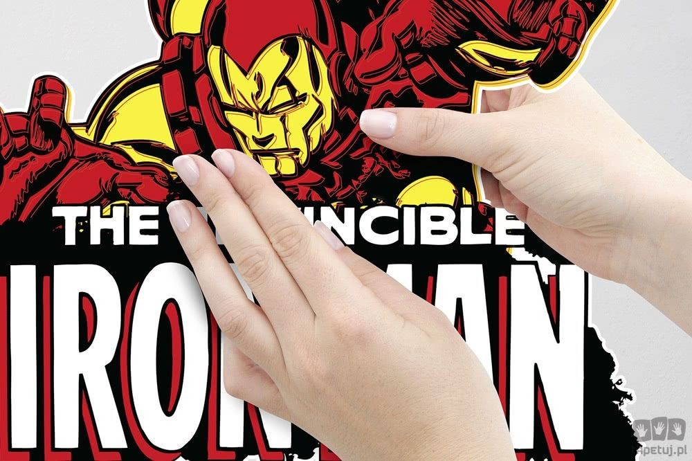 Naklejka ścienna Iron Man Comic Classic 14073h 14073h