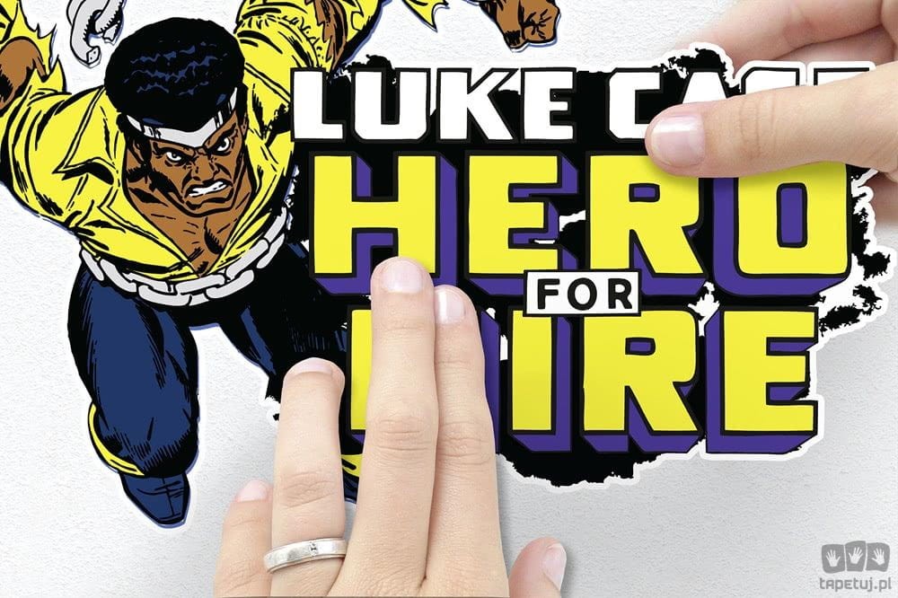 Naklejka ścienna Luke Cage Comic Classic 14083h 14083h