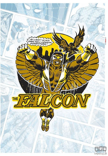 Naklejka ścienna Falcon Gold Comic Classic 14085h 14085h
