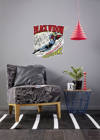 Naklejka ścienna Black Widow Comic Classic 14087h 14087h
