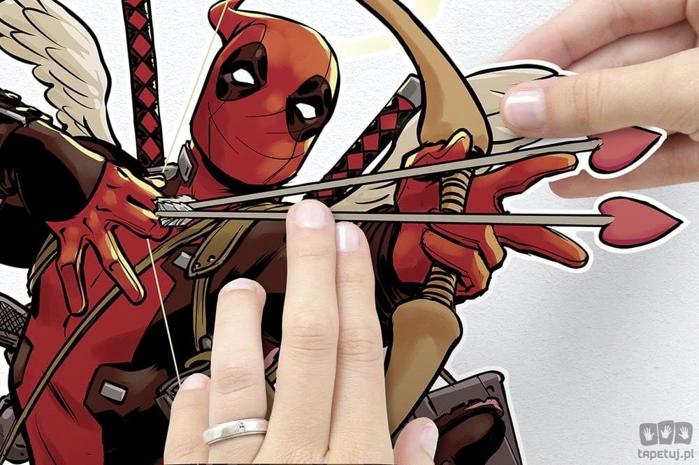 Naklejki ścienne Deadpool Lovepool 14114h 14114h