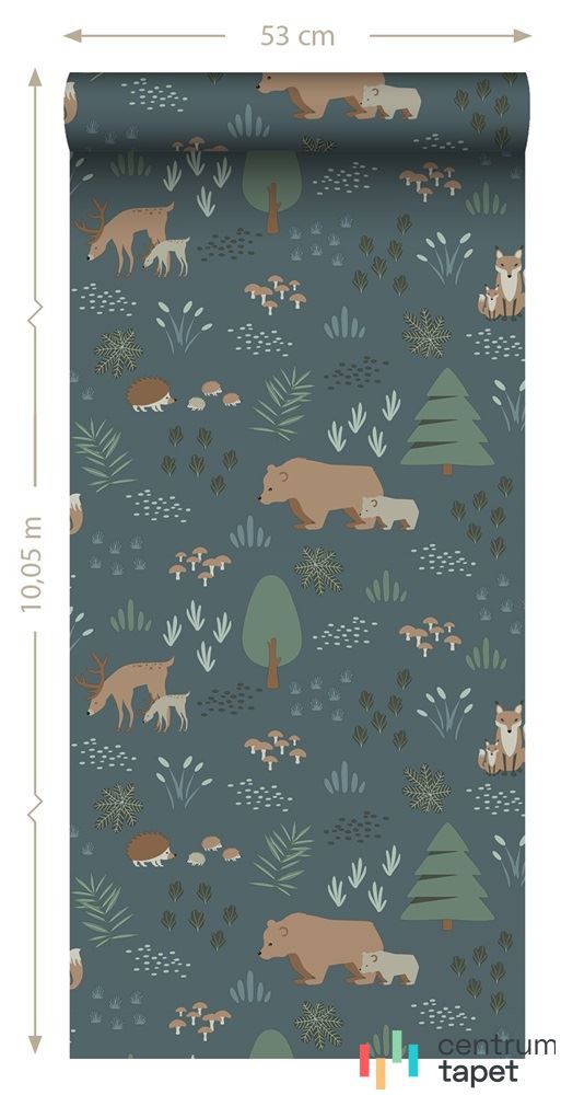 Tapeta 139248 Forest Friends Esta Home