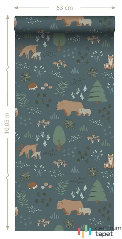 Tapeta 139248 Forest Friends Esta Home