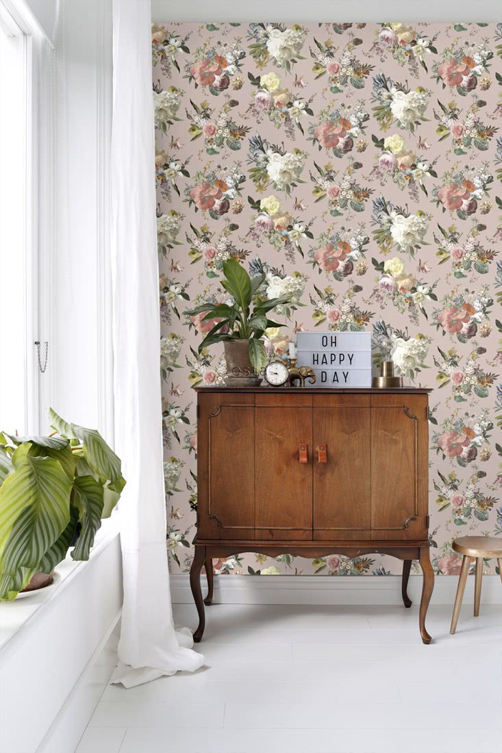 Tapeta 139367 Vintage Flowers Esta Home