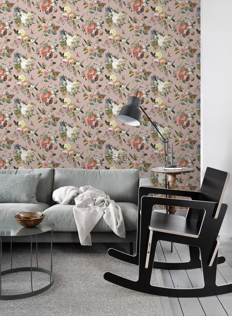 Tapeta 139367 Vintage Flowers Esta Home