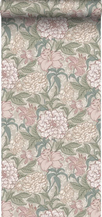 Tapeta 139377 Vintage Flowers Esta Home