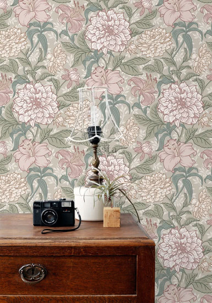 Tapeta 139377 Vintage Flowers Esta Home