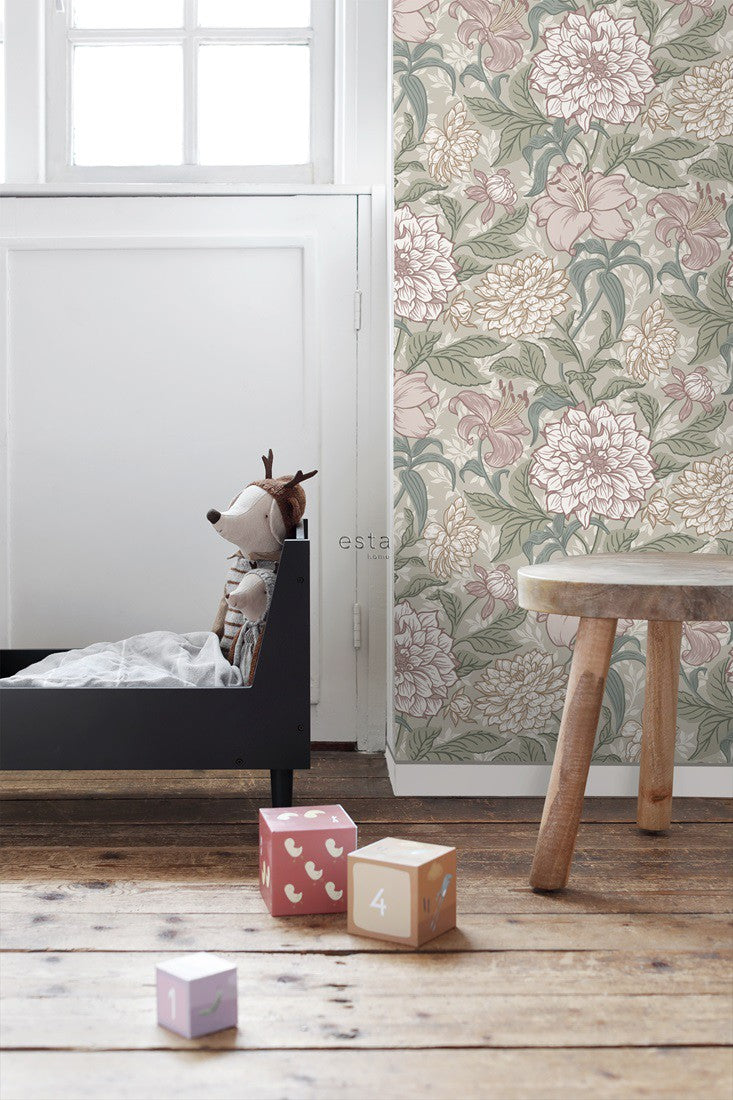 Tapeta 139377 Vintage Flowers Esta Home