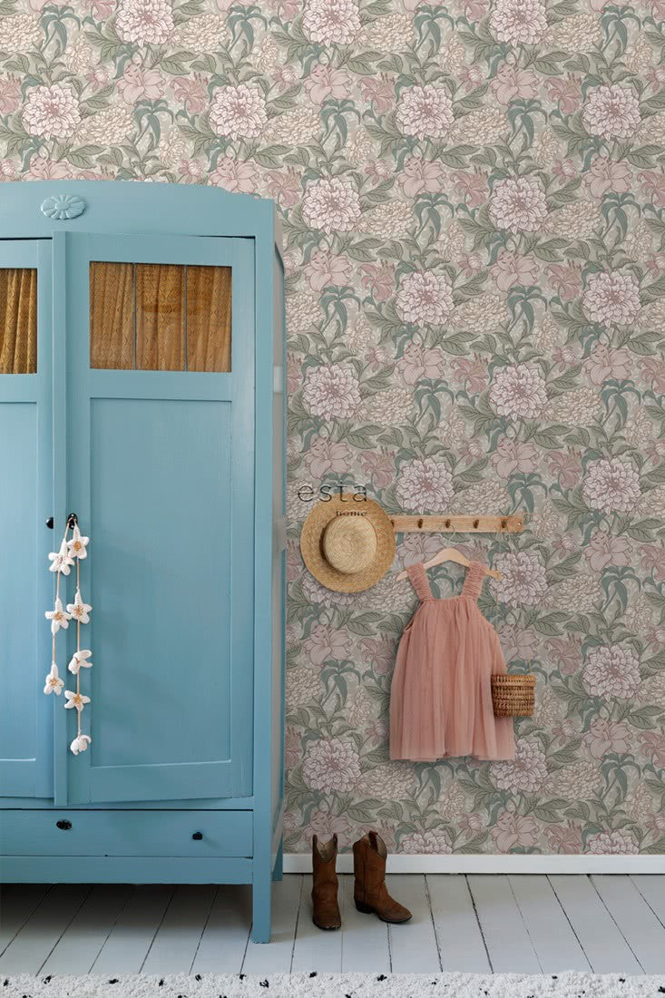 Tapeta 139377 Vintage Flowers Esta Home