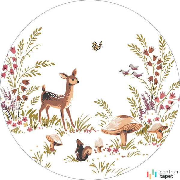 Naklejka samoprzylepna 159074 Forest Friends Esta Home