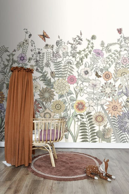 Fototapeta 159107 Vintage Flowers Esta Home