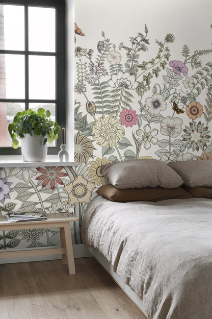 Fototapeta 159107 Vintage Flowers Esta Home