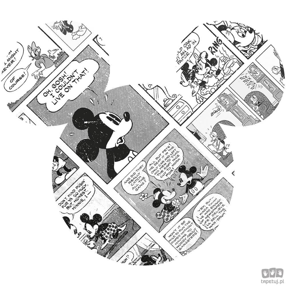 Naklejka Mickey Head Comic Cartoon DD1-007 DD1-007