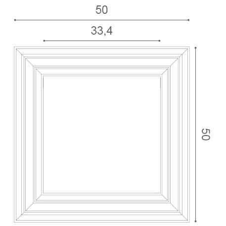 Panel ścienny 3D Autoire W121 Orac Decor W121