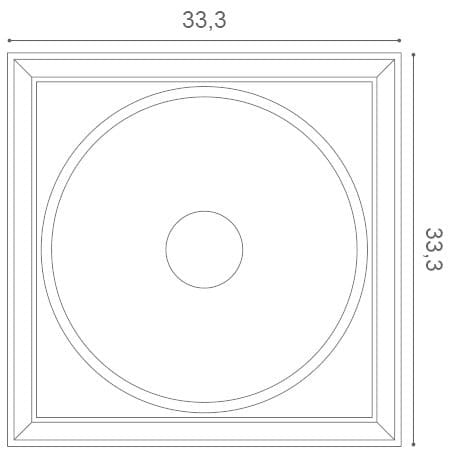 Panel ścienny 3D Autoire W122 Orac Decor W122