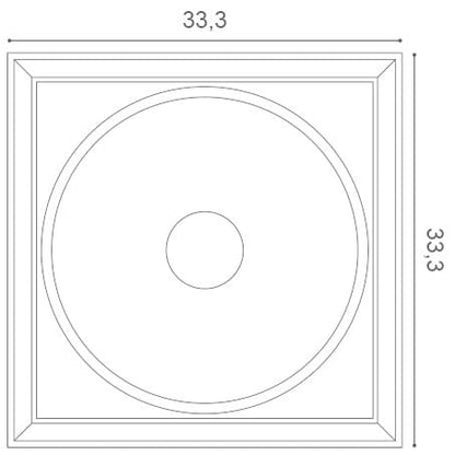 Panel ścienny 3D Autoire W122 Orac Decor W122