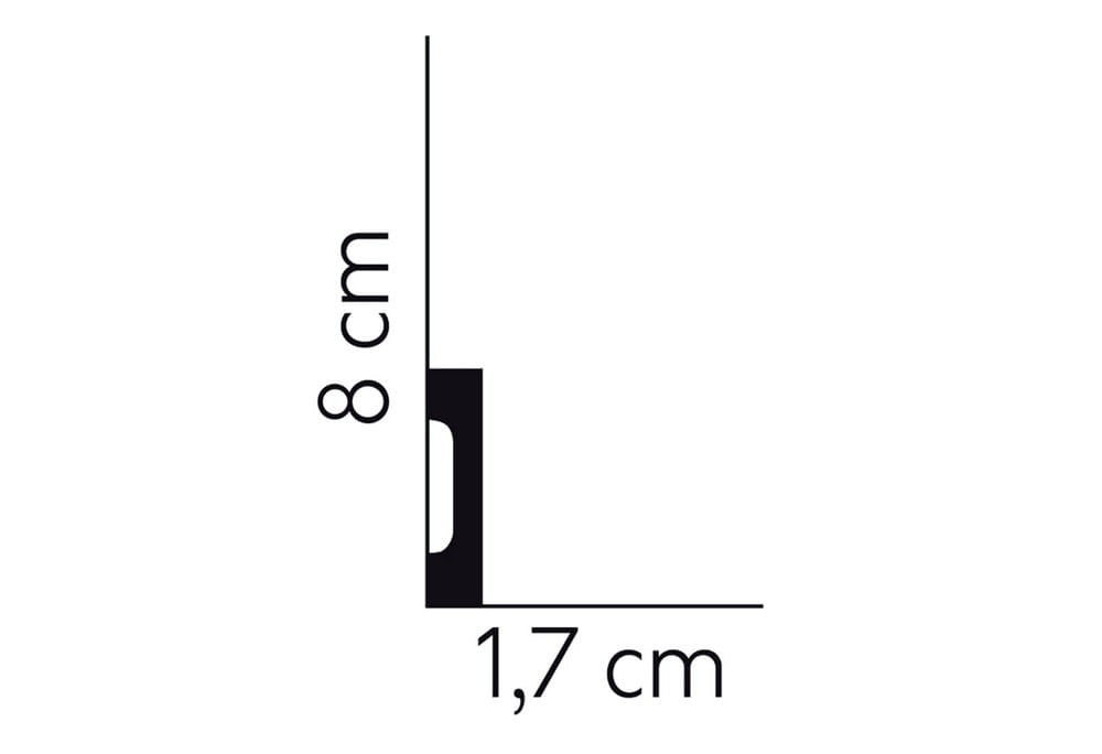 Listwa przypodłogowa MD008 Mardom Decor