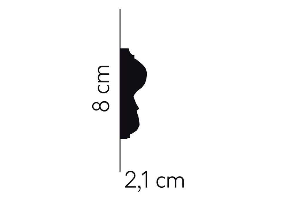 Listwa ścienna elastyczna MDD338F Mardom Decor MDD338F