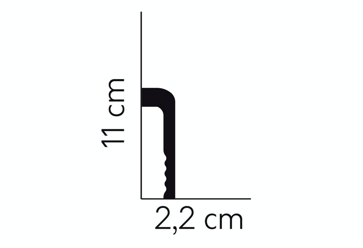 Listwa przypodłogowa MD005 Mardom Decor