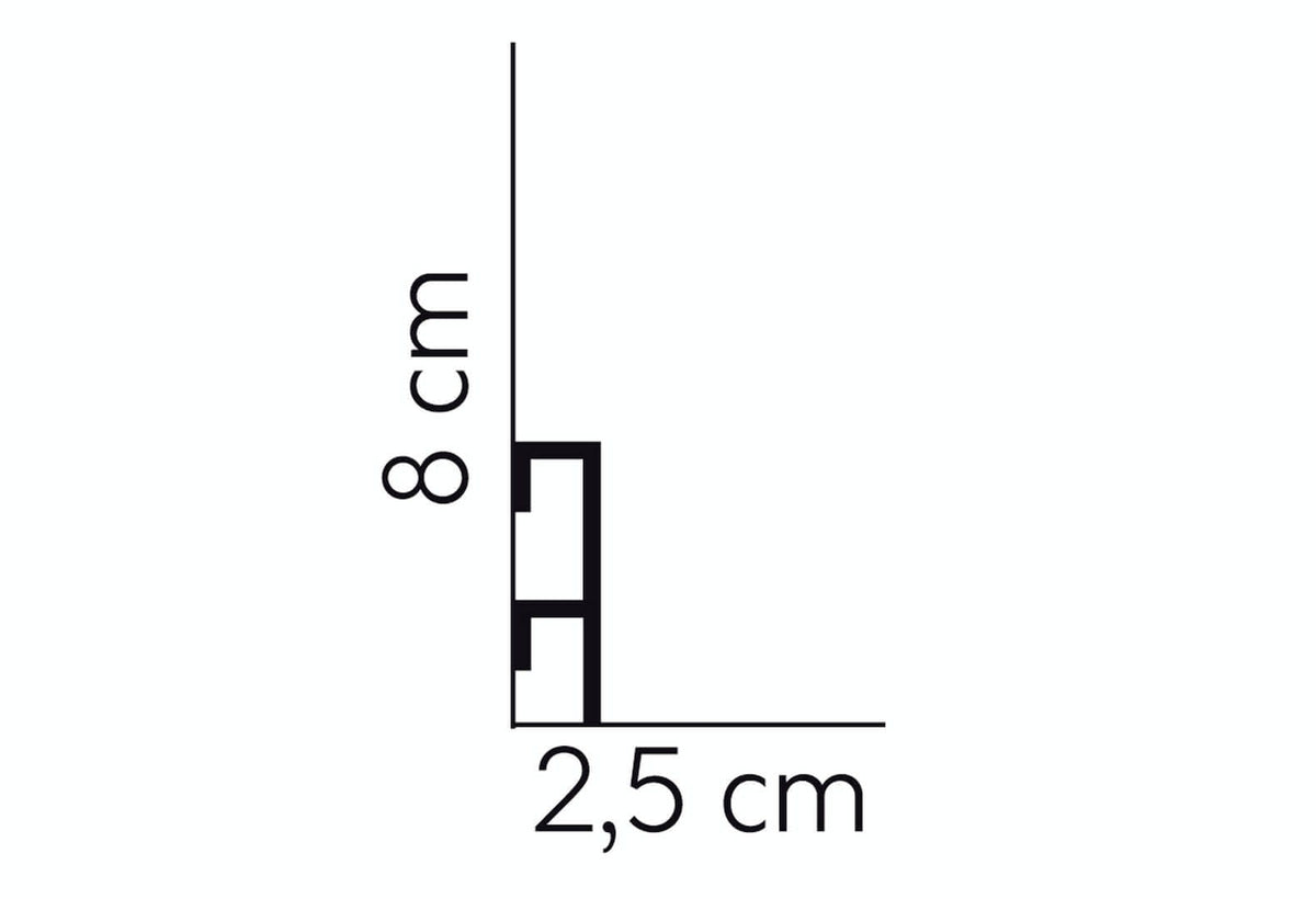 Listwa przypodłogowa QL019 Mardom Decor