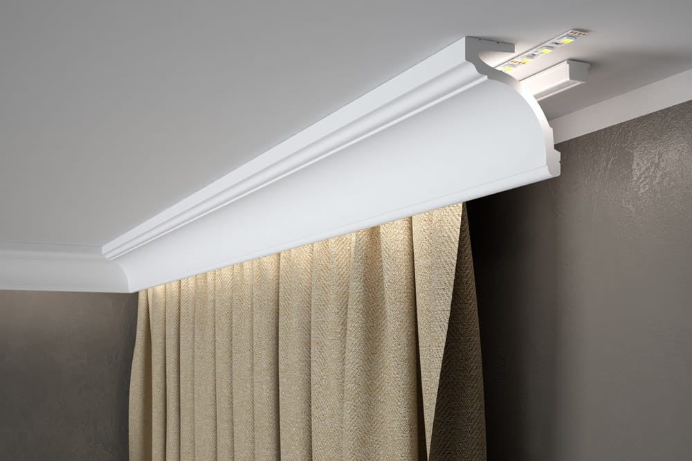 Listwa karniszowa LED MD161 Mardom Decor MD161_karniszowa