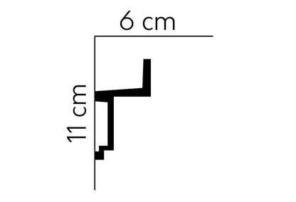 Listwa sufitowa MDB115 Mardom Decor