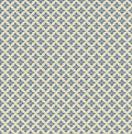 Kremowa tapeta w niebieski wzór geometryczny 118579