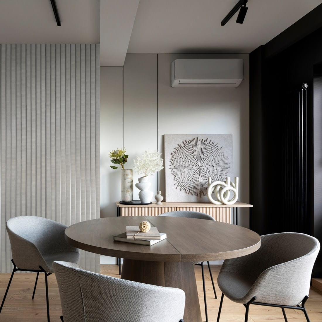Zakończenie prawe lameli Amber Grey Lamelio AmberGrey_ZP