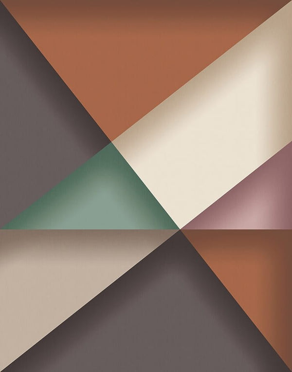 Fototapeta winylowa na flizelinie z geometrycznym wzorem 34309