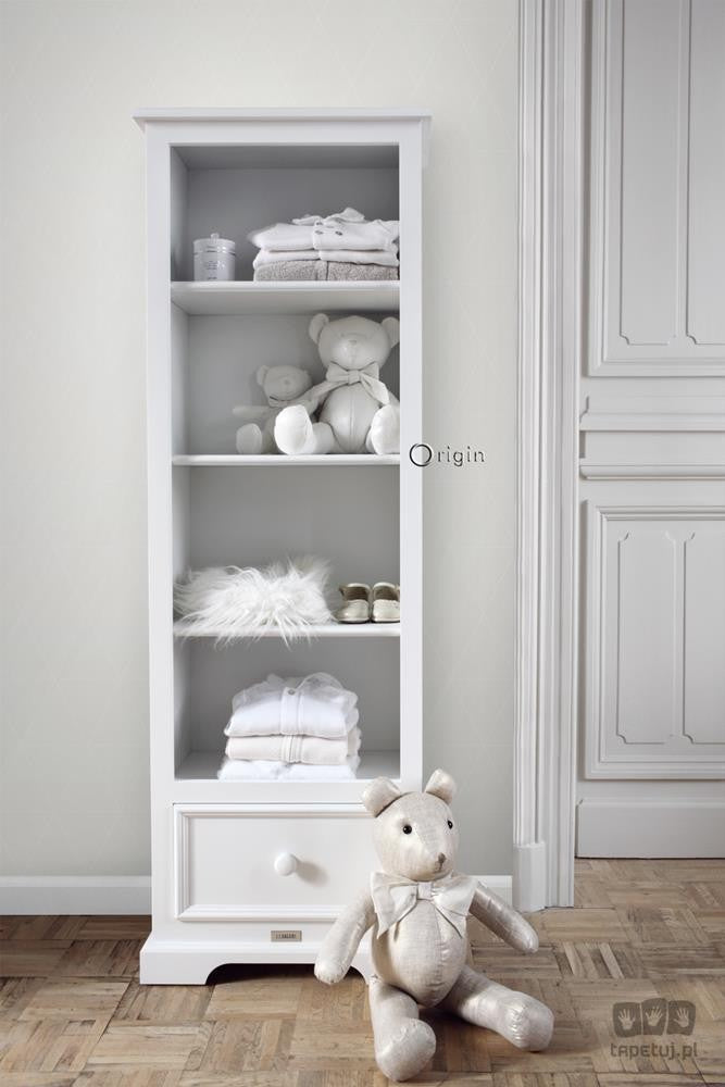 Kremowa tapeta w trójkąty 347706_outlet
