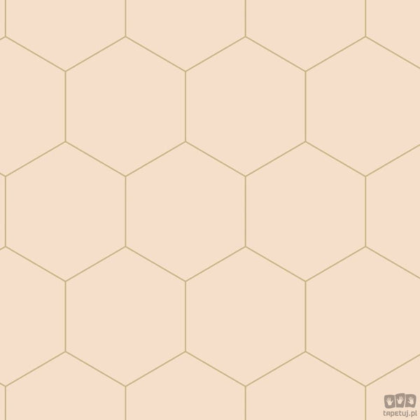Różowa tapeta na flizelinie geometryczna art deco 139226_outlet