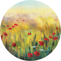 Fototapeta w kształcie koła - Pole maków TapetaKoloPoppy
