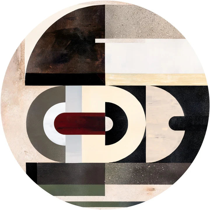 Fototapeta w kształcie koła - Geometryczne kształty TapetaKoloMagnum