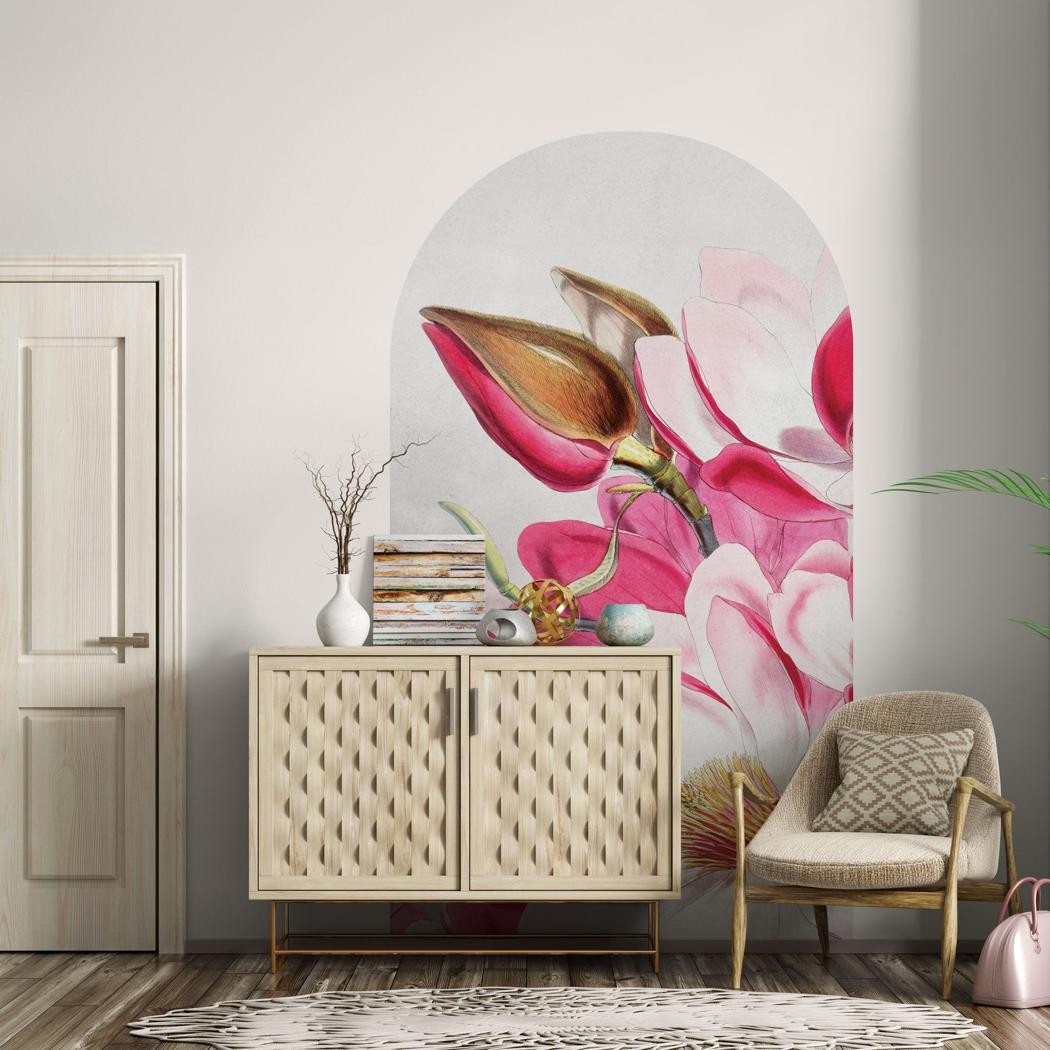 Fototapeta w kształcie łuku - Magnolia TapetaLukMagnolia