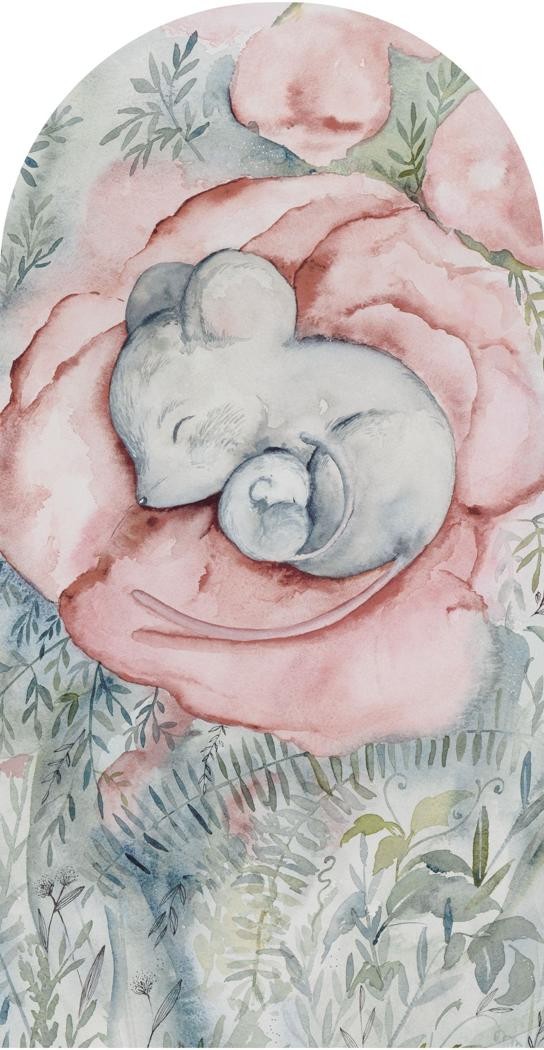 Fototapeta w kształcie łuku - Little Nap TapetaLukLittleNap
