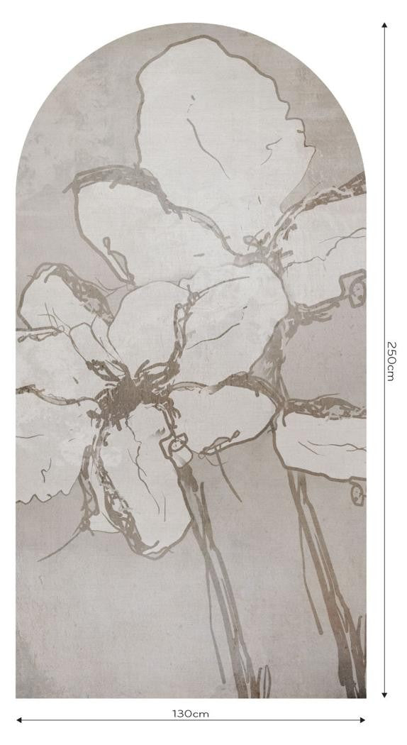 Fototapeta w kształcie łuku - Iris TapetaLukIris
