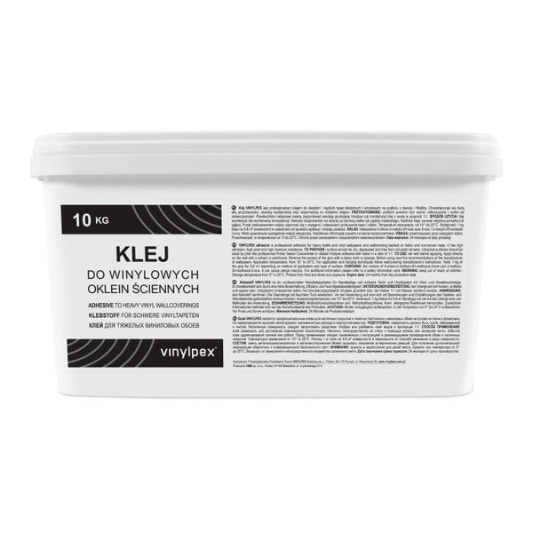 Klej gotowy do tapet obiektowych Vinylpex 10kg klej10kg_vinylpex