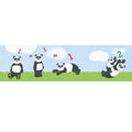 Border dla dzieci z pandami 46517_outlet
